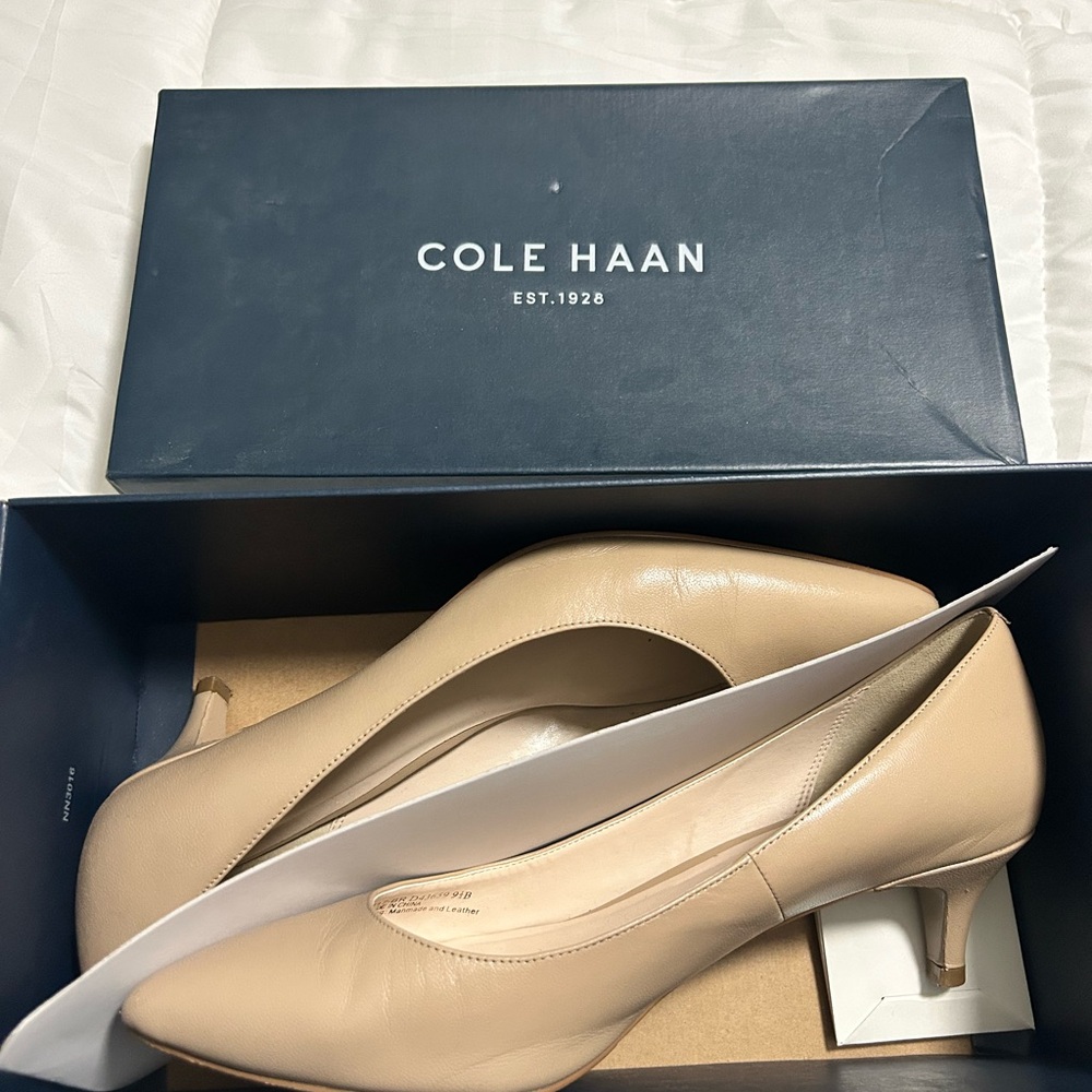 Cole Haan Women's Nude Heels 9.5